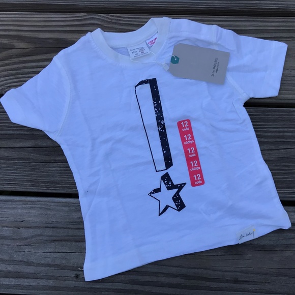 Zara Other - Zara Baby Boy Tee Shirt Top White 100% Cotton Top